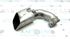 Right inner exhaust pipe tip for Porsche Cayenne 19-23 chrome
