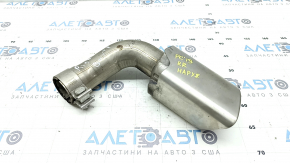 Right outer exhaust pipe tip for Porsche Cayenne 19-23 chrome