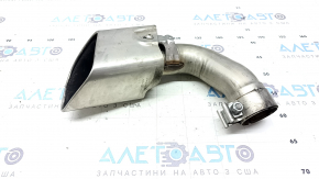 Right outer exhaust pipe tip for Porsche Cayenne 19-23 chrome
