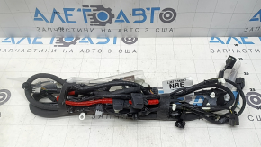 Wiring for the front bumper of a 2020 Ford Mustang Mach-E for parking sensors, radar, and a camera