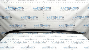 Right longitudinal roof rail for Hyundai Tucson 22-26 for panoramic windows, glossy black, melted rear part