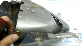 Right muffler tip for Volvo XC90 16-21 on the bumper, chrome, dented