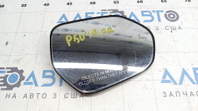 Right mirror element for Toyota Prius 50 16-22, heated, for BSM