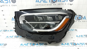 Mercedes GLC 20-22 LED front left headlight assembly with seal, spot on reflector