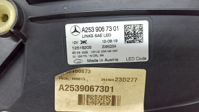 Mercedes GLC 20-22 LED front left headlight assembly with seal, spot on reflector