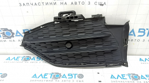 Left front bumper grille for Mercedes GLC 300 20-22, structure for parking sensors, AMG pack
