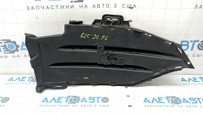 Left front bumper grille for Mercedes GLC 300 20-22, structure for parking sensors, AMG pack