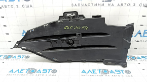 Right front bumper grille for Mercedes GLC 300 20-22, structure for parking sensors, AMG pack