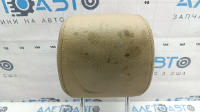 Front left headrest BMW 3 F30 4d 12-18, beige leather, dry-cleanable