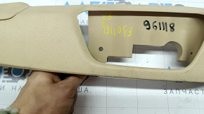 Right side passenger seat trim for BMW 3 F30 12-18 beige, with trim, electrically powered, dry-cleanable, broken mount