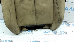 Driver's seat cushion upholstery for BMW 3 F30 16-18, beige leather, Sport, heated, dry-cleanable