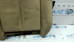 BMW 3 F30 12-18 passenger seat cushion upholstery, beige leather, Sport, heated, dry-cleanable