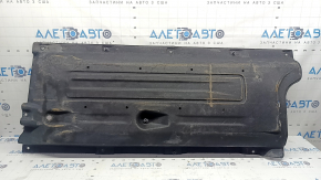 Left underbody protection for Hyundai Tucson 22-26 is worn.