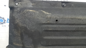 Left underbody protection for Hyundai Tucson 22-26 is worn.