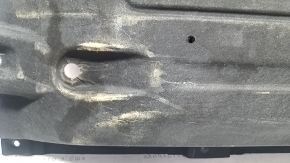 Left underbody protection for Hyundai Tucson 22-26 is worn.