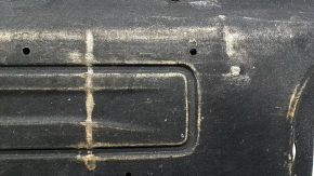 Left underbody protection for Hyundai Tucson 22-26 is worn.
