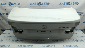 BMW 3 F30 4d 12-18 trunk lid, white, 300, bump, dent