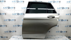 Rear left door assembly for Mercedes GLC 16-22 SUV, keyless, tinted, silver 859, scratches on molding
