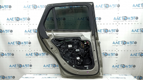 Rear left door assembly for Mercedes GLC 16-22 SUV, keyless, tinted, silver 859, scratches on molding