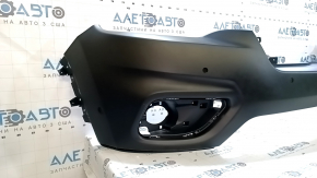 Jeep Cherokee KL 19-23 front bare bumper, upper part, for parking sensors, without tow hook cap