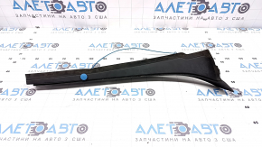 Left hood-wing seal for BMW 3 F30 12-18 PHEV, with charging hatch release cable