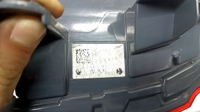 BMW 3 F30 16-18 right outer fender light, light, scratches, glued on