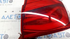 BMW 3 F30 16-18 right outer fender light, light, scratches, glued on