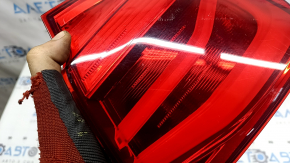 BMW 3 F30 16-18 right outer fender light, light, scratches, glued on