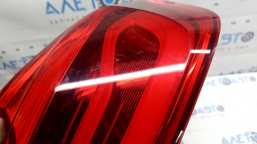 BMW 3 F30 16-18 right outer fender light, light, scratches, glued on