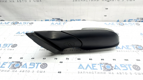 Left side mirror assembly for BMW 3 Series F30 4D 13-18 USA, 5 pins, matte mount, turn signal, auto-dimming, white, chips, scratch on glass, scratch on turn signal