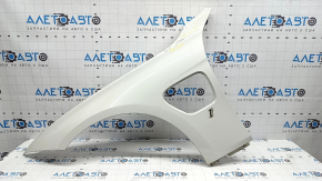 Front left fender BMW 3 F30 12-18 PHEV, white 300, corrosion, bump