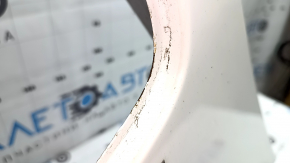 Front left fender BMW 3 F30 12-18 PHEV, white 300, corrosion, bump