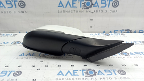 Right side mirror assembly for BMW 3 Series F30 4D 17-18 USA, 5 pins, matte mount, turn signal, white, chipped