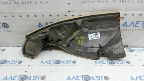 Right 2nd row seat side panel for BMW 3 F30 16-18, beige Venetobeige leather, dry cleanable