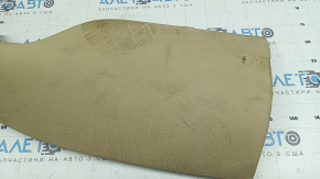 Right 2nd row seat side panel for BMW 3 F30 16-18, beige Venetobeige leather, dry cleanable