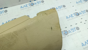 Right 2nd row seat side panel for BMW 3 F30 16-18, beige Venetobeige leather, dry cleanable