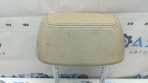Headrest 2nd row left BMW 3 F30 4d 12-18 leather beige venetobeige, dry cleanable