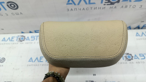 Headrest 2nd row left BMW 3 F30 4d 12-18 leather beige venetobeige, dry cleanable
