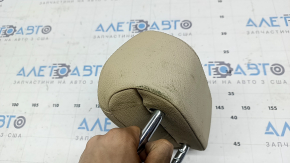 Headrest 2nd row left BMW 3 F30 4d 12-18 leather beige venetobeige, dry cleanable