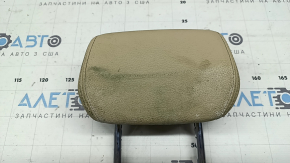 Headrest 2nd row left BMW 3 F30 4d 12-18 leather beige venetobeige, dry cleanable