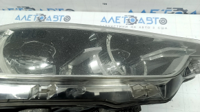 BMW 3 F30 16-18 LED front right headlight assembly, chipped, needs polishing