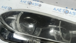 BMW 3 F30 16-18 LED front right headlight assembly, chipped, needs polishing