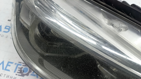 BMW 3 F30 16-18 LED front right headlight assembly, chipped, needs polishing
