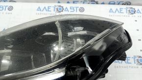 BMW 3 F30 16-18 LED front left headlight assembly, chipped, needs polishing