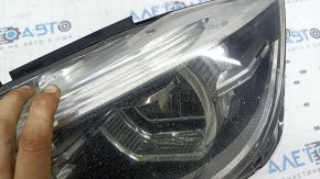 BMW 3 F30 16-18 LED front left headlight assembly, chipped, needs polishing