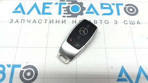 Mercedes GLC 16-22 key, 4 buttons, worn, bumps