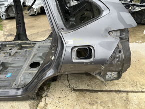 Honda CRV 20-22 hybrid rear left quarter wing on the body, graphite, dented, bumps