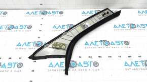 Mercedes GLC 16-22 black front pillar trim, left upper, crack in mount, bump