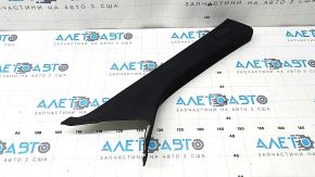 Mercedes GLC 16-22 black right upper front pillar trim, crack in mount