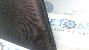 Mercedes GLC 16-22 center pillar trim, upper left belt, black, tears, needs cleaning